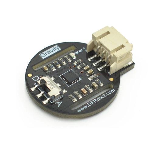 Gravity: PPG Heart Rate Monitor Sensor for Arduino (Analog/Digital)