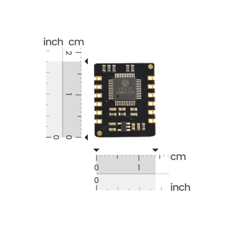 Fermion: MAX30102 PPG Heart Rate and Oximeter Sensor (Breakout, I2C/UART)