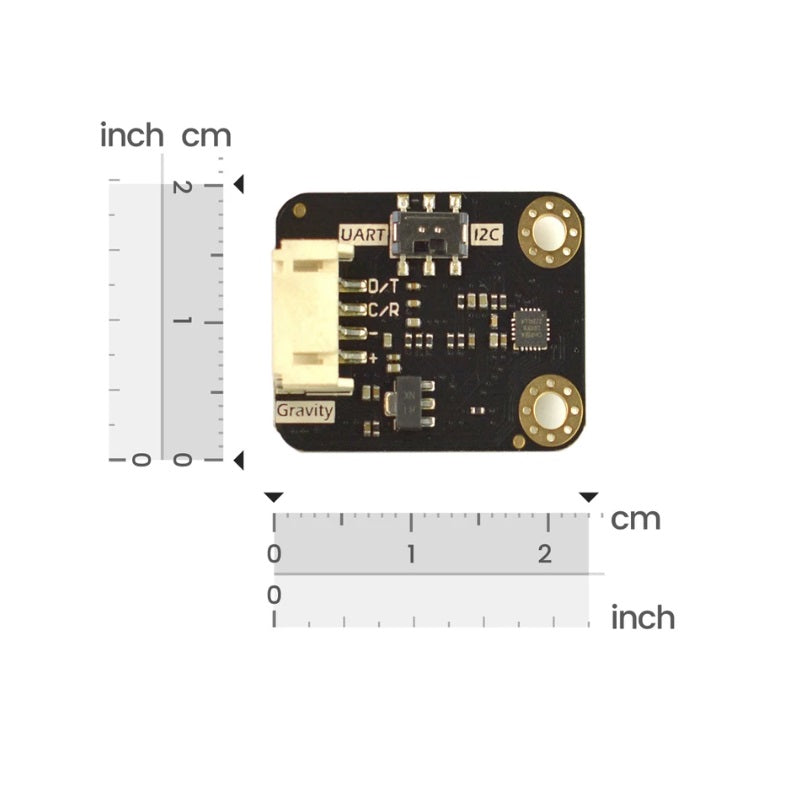 Gravity: GR10-30 Gesture Sensor (UART & I2C, 12 Gestures, 0~30cm)