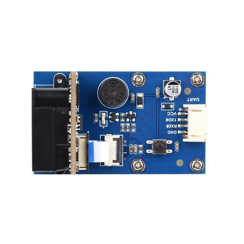 2D Codes Scanner Module (E), Barcode / 2D Code Scanner Module, Supports Metal DPM Code Recognition, Compatible With Multiple Barcode Formats Including DotCode And DM, Onboard USB And UART Interfaces