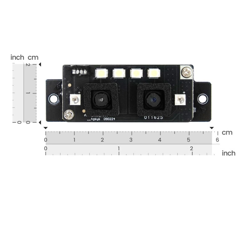 Offline AI Binocular 3D Vision Recognition Sensor (Face / Palm Vein / QR Code)