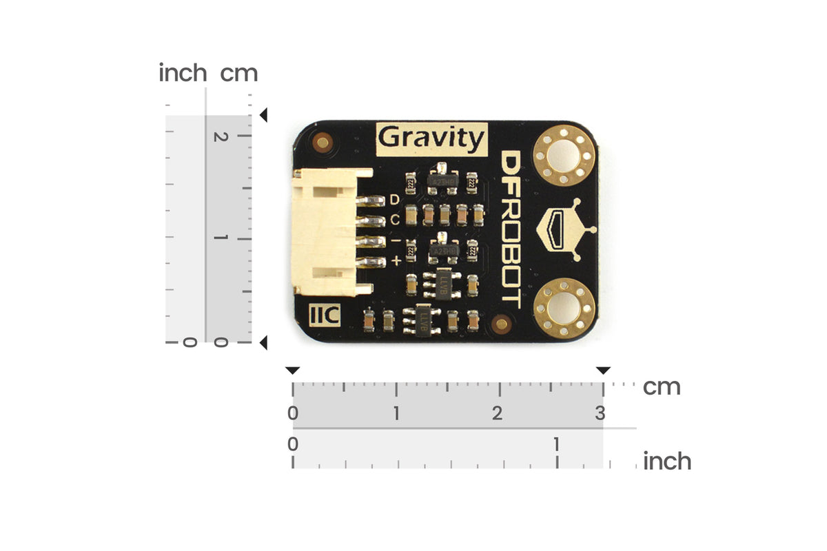 Gravity: PAJ7620U2 3D Gesture Recognition Sensor (I2C, 13 Gestures, 3-20cm)