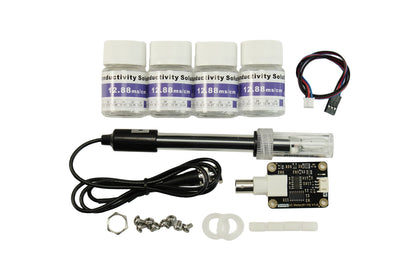Gravity: Lab Grade Analog EC / Electrical Conductivity Sensor for Wastewater Testing (K=10)