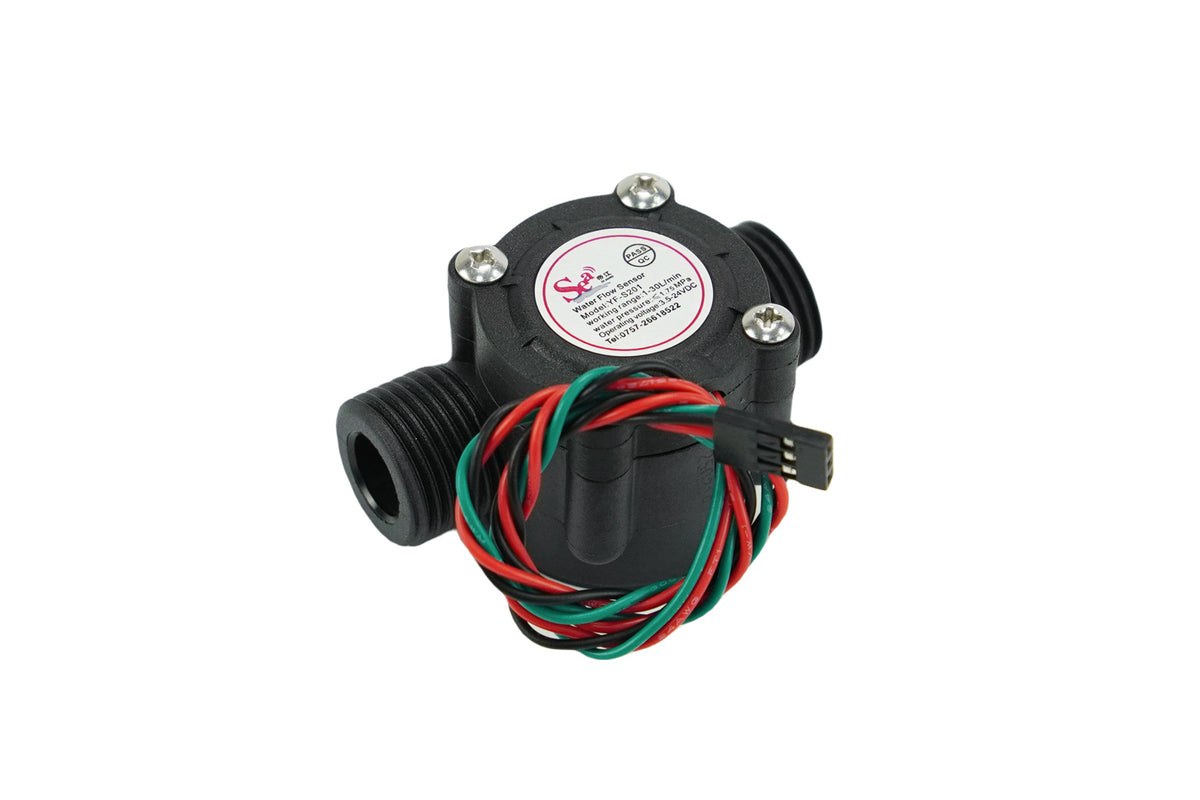 Gravity: Water Flow Sensor (1/2") For Arduino