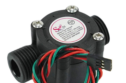 Gravity: Water Flow Sensor (1/2") For Arduino