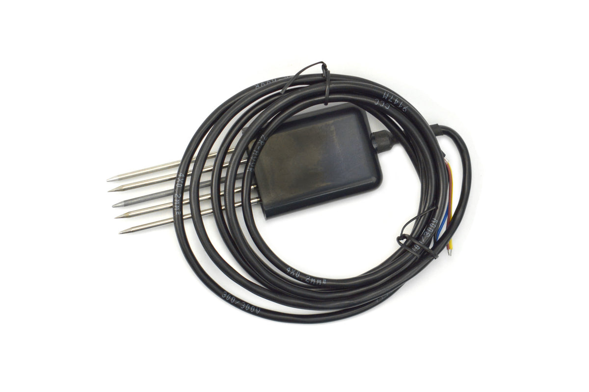 RS485 4-in-1 Soil Moisture, Temperature, pH & EC Sensor for Smart Agriculture (IP68, 5-30V)