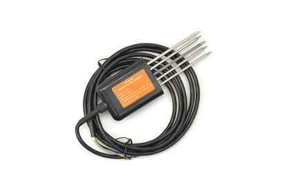 RS485 Soil pH, Moisture, Temperature Monitoring Sensor for Hydroponics (IP68, 5-30V)
