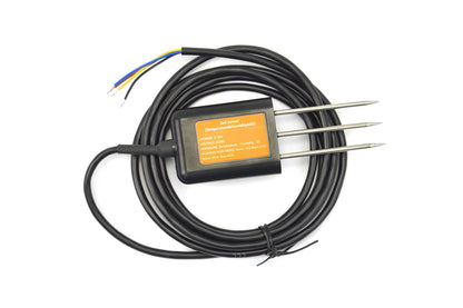 RS485 Soil Temperature, Moisture, EC Sensor for Climate Control in Greenhouses (IP68, 5-30V, Arduino Compatible)