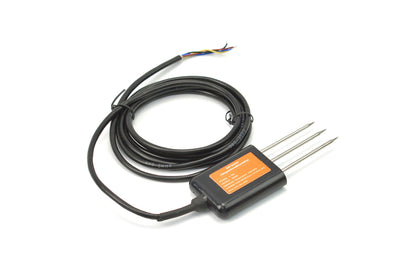 RS485 MODBUS-RTU IP68 Soil Temperature & Moisture Sensor for Automatic Irrigation (Arduino Compatible)