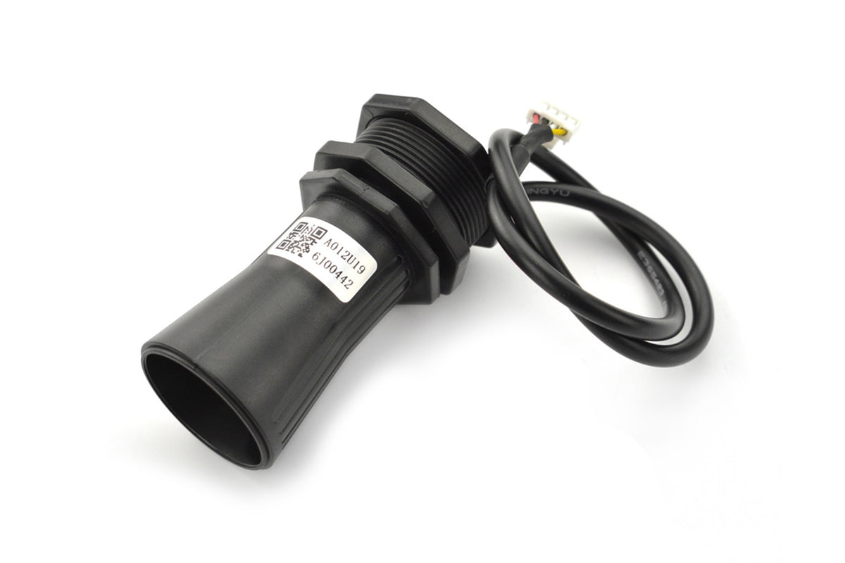 A01NYUB Waterproof Ultrasonic Distance Sensor (28~750cm, UART, IP67)
