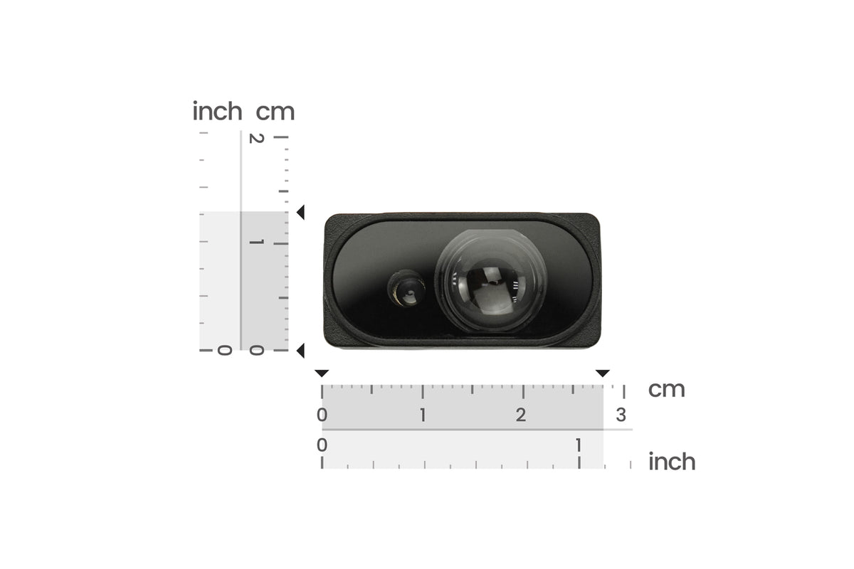 50m TOF Laser Ranging Sensor (±3cm Accuracy, 100Hz, 100K LUX Resistant)