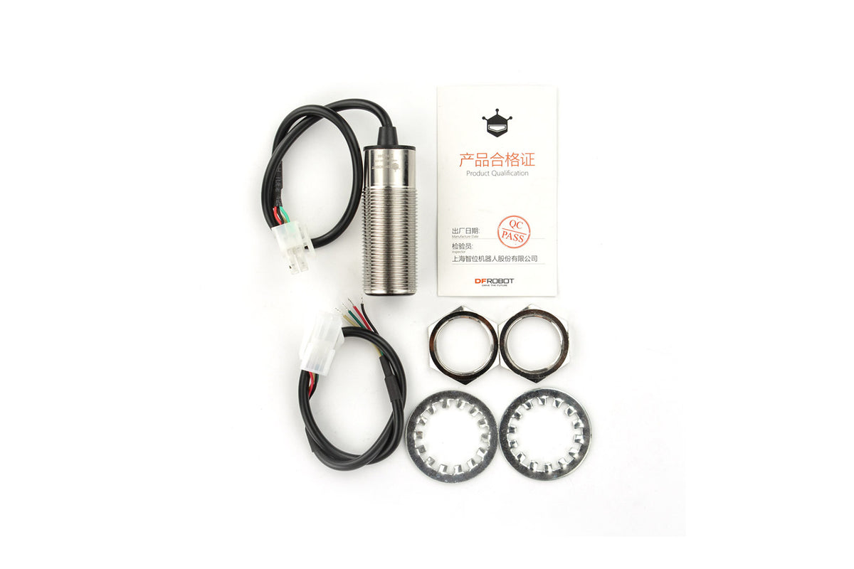 URM08 - Waterproof Industrial Ultrasonic Distance Sensor (35~550cm, ModBus-RTU)