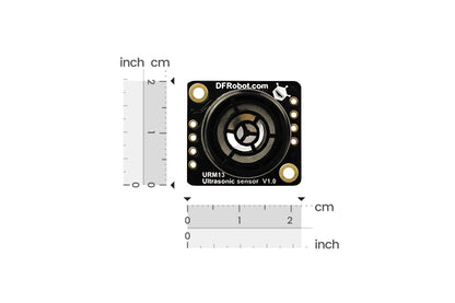 Fermion: URM13 High Sensitivity Ultrasonic Distance Sensor (Breakout, 15-900cm, I2C / UART / PULSE)