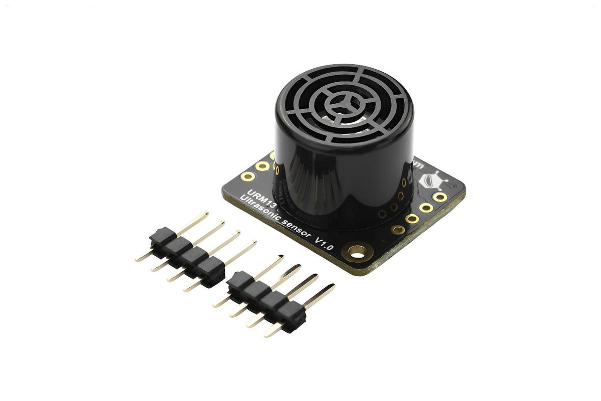 Fermion: URM13 High Sensitivity Ultrasonic Distance Sensor (Breakout, 15-900cm, I2C / UART / PULSE)