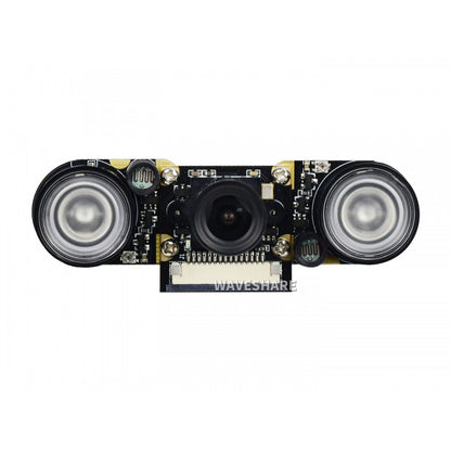 OV5647 5MP Camera, 50°FOV, F2 aperture, 3.6mm focal length, night version, adjustable focus distance