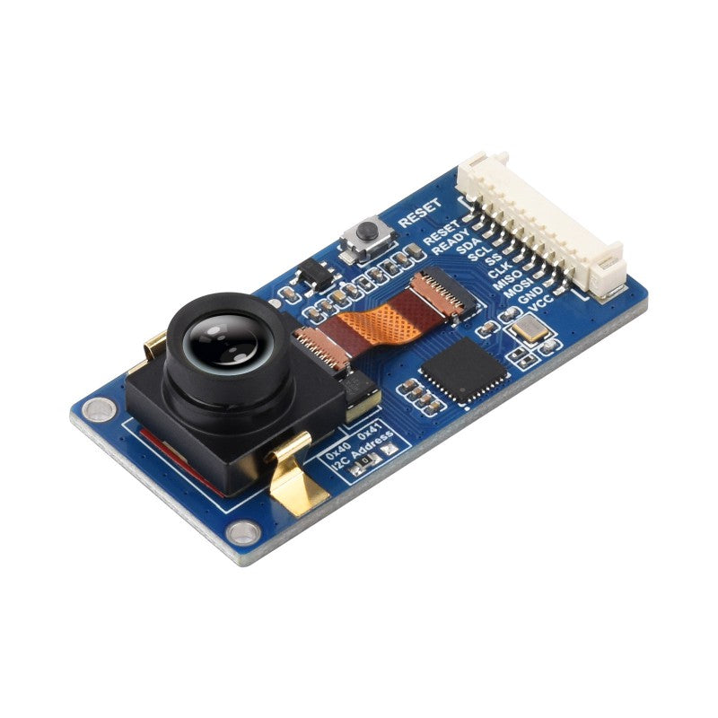Long-wave IR Thermal Imaging Camera Module, 80 × 62 Pixels IR Array, Motion Detection, SPI And I2C Interfaces Communication, Suitable For Raspberry Pi And Other Development Boards, Options For 44° / 90° FOV