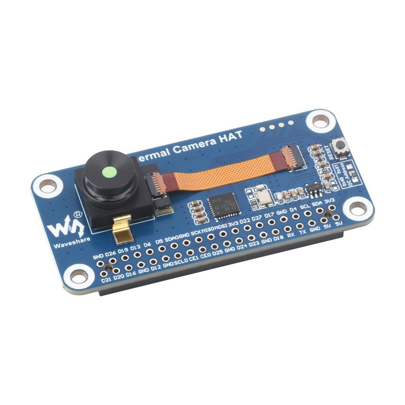 Long-wave IR Thermal Imaging Camera Module, Raspberry Pi IR Camera, 80×62 Pixels, Options for FOV and Connector