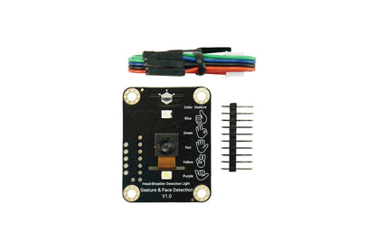 Gravity: Offline Edge AI Gesture & Face Detection Sensor – 5 Gestures, 10 Faces, 3m (Arduino/ RPi/ ESP32)