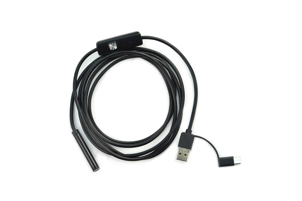 3-in-1 Waterproof USB Endoscope Inspection Camera
