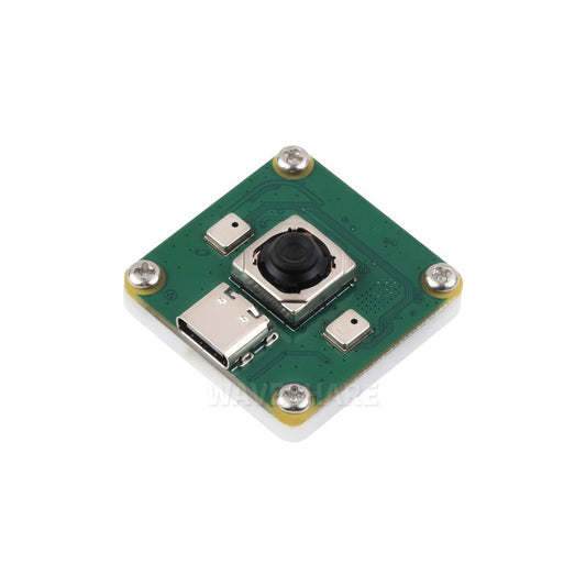 IMX378 12MP USB Camera (A), Supports 30 FPS Output, Better Sensitivity In Low-Light Condition, Distortion-Free, Onboard Dual Microphones