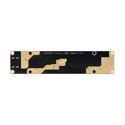 OS02G10 2MP Stereo USB Camera Module, OS02G10 Sensor Chip, USB2.0 Port, Synchronized Same-frame Output, 62mm Baseline, Featuring Distortion-free Lenses
