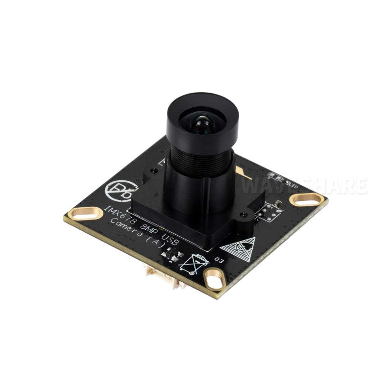IMX678 8MP M12 USB Camera Module, IMX678 Sensor Chip, USB2.0 Port, Better Sensitivity In Low-Light Condition, Easy To Use