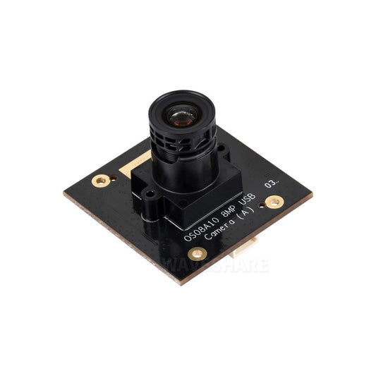 OS08A10 8MP M12 USB Camera Module, OS08A10 Sensor Chip, USB2.0 Port, Better Sensitivity In Low-Light Condition, Easy To Use