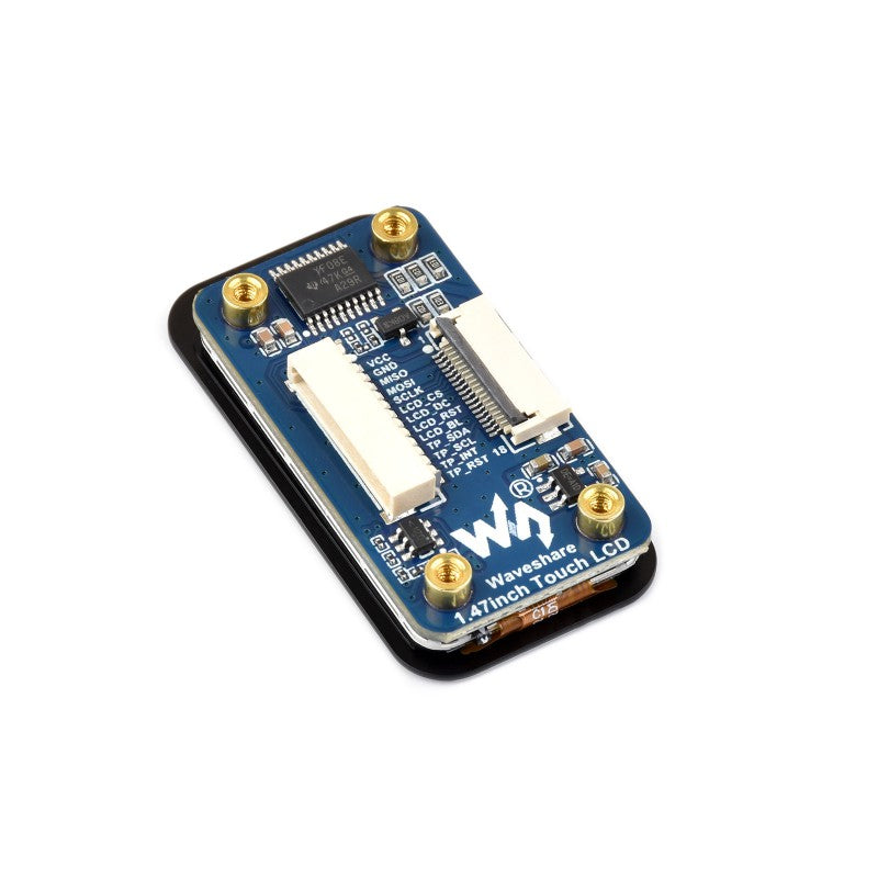 1.47inch LCD Display Module With Touch Panel, Micro LCD Display, 172×320 Resolution, IPS, SPI And I2C Communication, 262K Display Color
