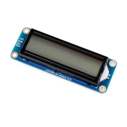 LCD1602 I2C Module, Options For Three Colors, 32 Characters LCD, 3.3V/5V, Backlight Adjustable