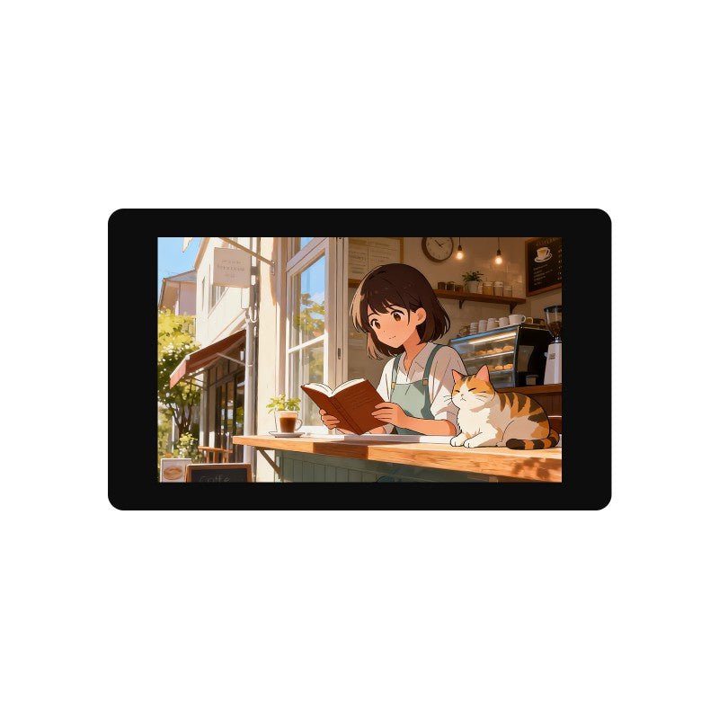 4 inch DSI Capacitive Touch Display, 480 × 800 Resolution, IPS Display Panel, 5-Point Touch, Optical Bonding Toughened Glass Panel