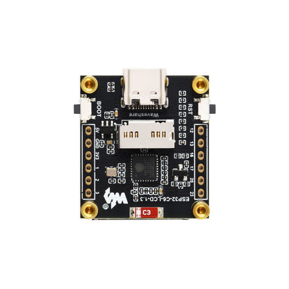 ESP32-C6 1.3inch LCD Display Development Board, 240 × 240 Pixels, 262K Color, Supports Wi-Fi 6 And BLE 5