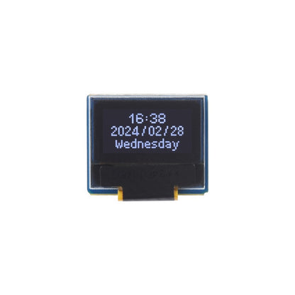 0.49inch OLED Display Module, 64×32 Resolution, I2C Communication, Black / White Display Color