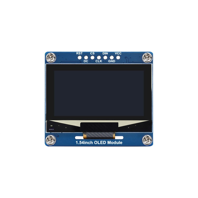 1.54inch OLED Display Module, 128×64 Resolution, SPI / I2C Communication
