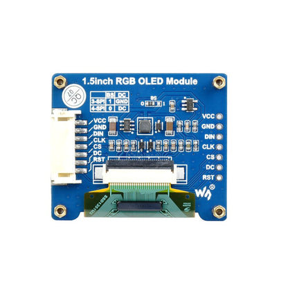 1.5inch RGB OLED Display Module, 65K RGB Colors, 128×128, SPI