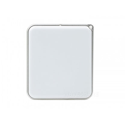 1.54inch Passive NFC-Powered e-Paper (G), Red / Yellow / Black / White 4-color Displaying, No Battery, Wireless Powering & Data Transfer, Silver Metal Border