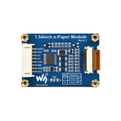 1.54inch e-Paper display (G), e-ink display, 200x200, Red/Yellow/Black/White, SPI Interface