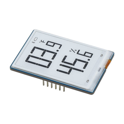 1.9inch Segment E-Paper Module, 91 Segments, I2C Bus, Ideal for Temperature and humidity meter, Humidifier, Digital Meter