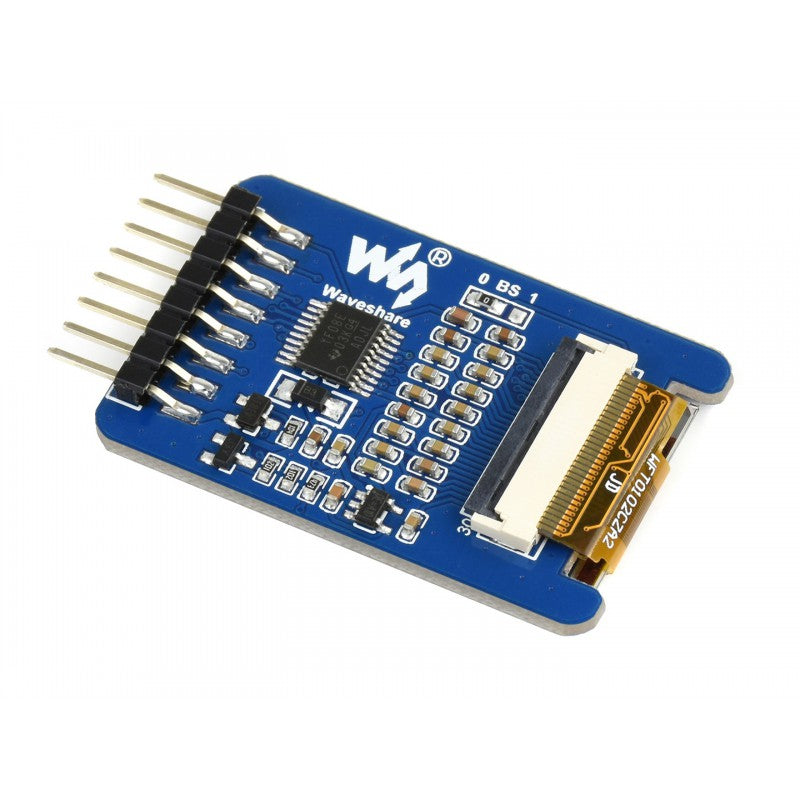 128×80, 1.02inch E-Ink display module, black/white dual-color