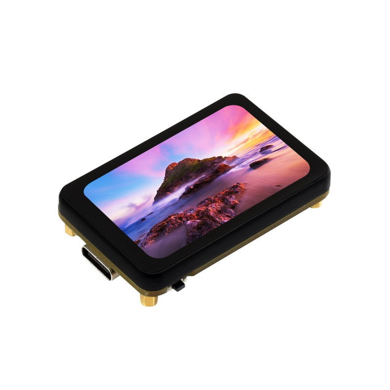 ESP32-S3 1.64inch AMOLED Touch Display Development Board, 280×456, QSPI Interface, Onboard Accelerometer And Gyroscope Sensor, ESP32 With Display