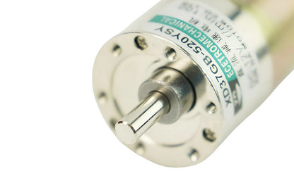 Metal DC Geared Motor - 12V 100RPM 12kg.cm