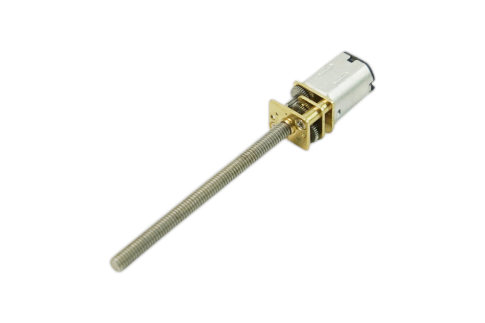 Micro Metal DC Geared Motor with Lead Screw (6V 150RPM M4*55) – MLAB