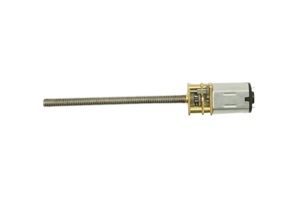 Micro Metal DC Geared Motor with Lead Screw (6V 150RPM M4*55)