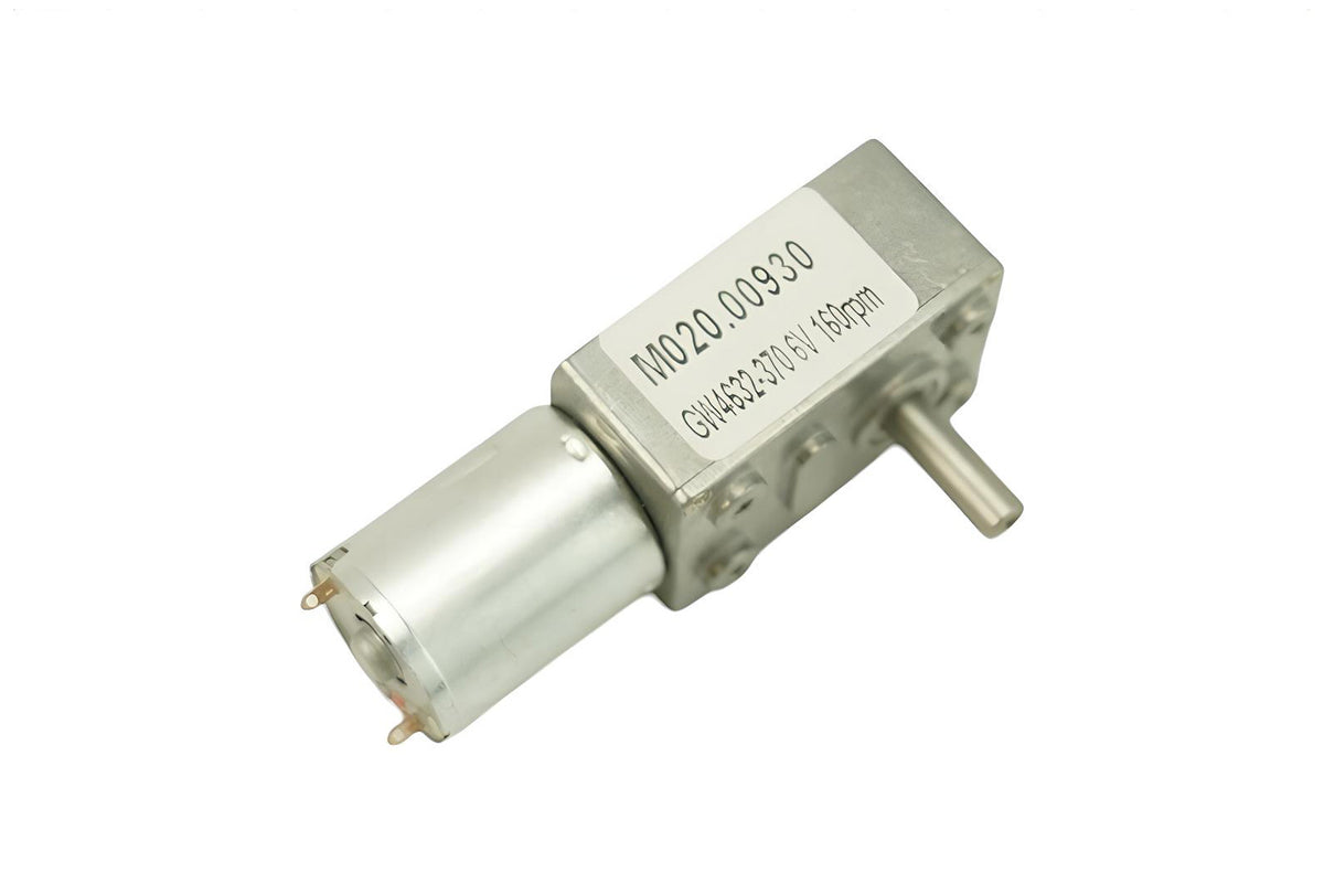 Turbo Metal Gear Worm Motor (6V/12V 40/160RPM 2.2-10kg.cm)