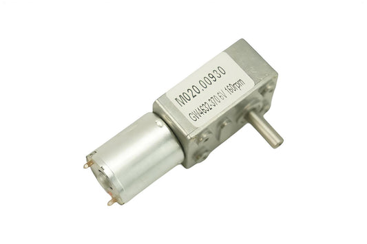 Turbo Metal Gear Worm Motor (6V/12V 40/160RPM 2.2-10kg.cm)
