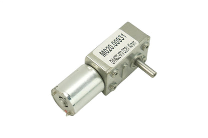 Turbo Metal Gear Worm Motor (6V/12V 40/160RPM 2.2-10kg.cm)