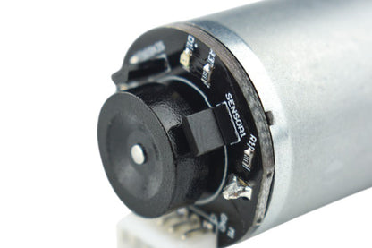 Metal DC Geared Motor w/Encoder - 6V 300RPM 3.6Kg.cm