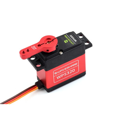 20kg.cm / 35kg.cm Large Torque 180° Digital Servo, Copper Gear / Steel Gear, Comes With Multiple Servo Arms For Flexible Assembly, Waterproof And Dustproof