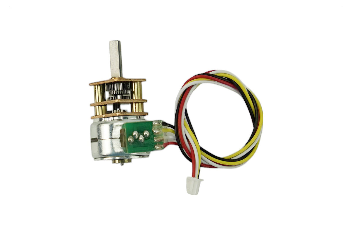 Micro Metal Geared Stepper Motor (12V 0.6kg.cm)
