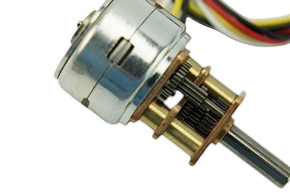 Micro Metal Geared Stepper Motor (12V 0.6kg.cm)