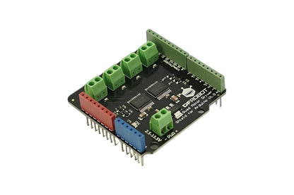 Quad DC Motor Driver Shield for Arduino
